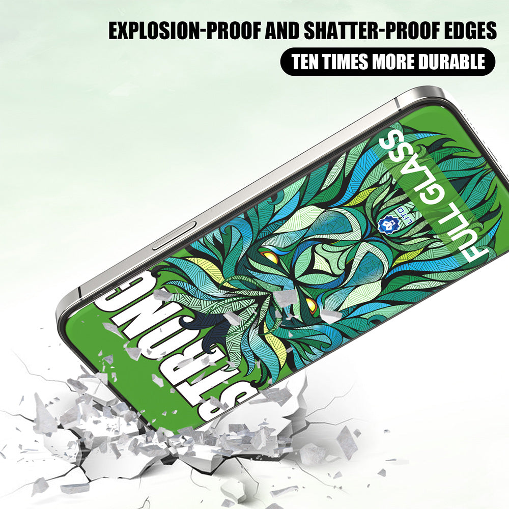 Protector de pantalla Lito D+ Max Strong para Apple iPhone 17 / 16 Pro, Cristal Templado, Full Glue, Negro