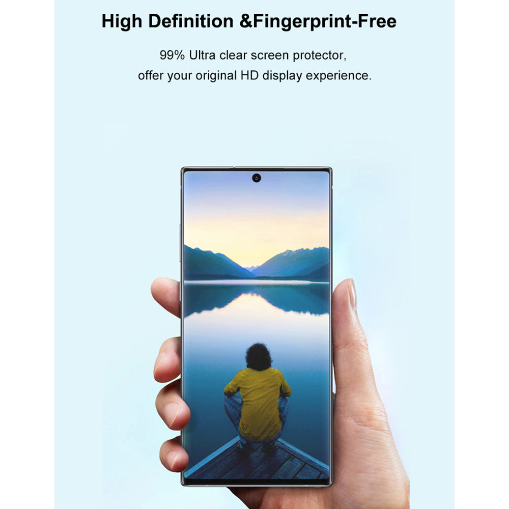 Protector de pantalla Lito para Samsung Galaxy S7 edge G935, vidrio templado, pegamento UV, 3D