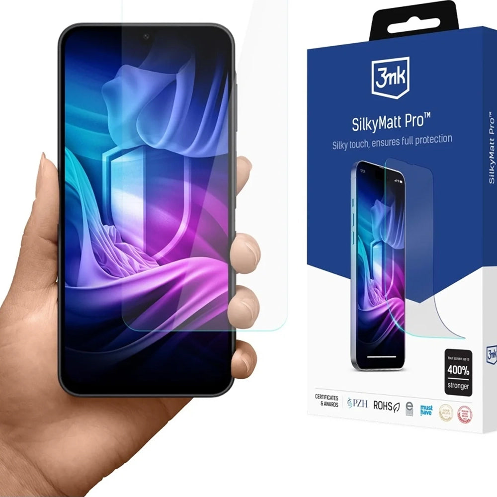 Protector de pantalla mate 3MK Silky Pro para Samsung Galaxy A17 4G / A17 5G / A16 5G A166 / A16 4G A165, plástico
