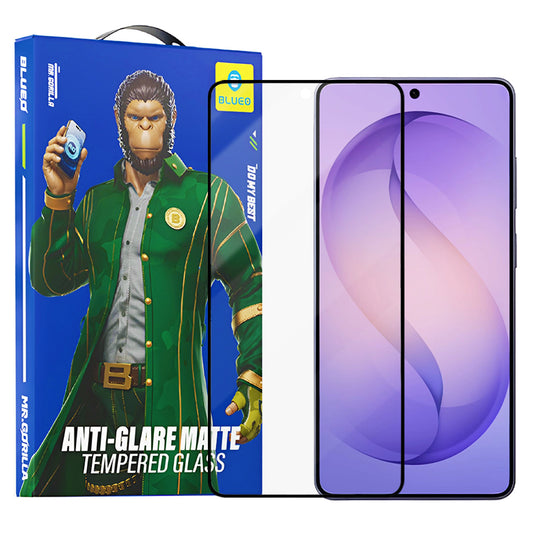 Protector de pantalla Matte Blueo Anti-Glare para Samsung Galaxy S26 Ultra S948, Cristal Templado, Full Glue, Negro