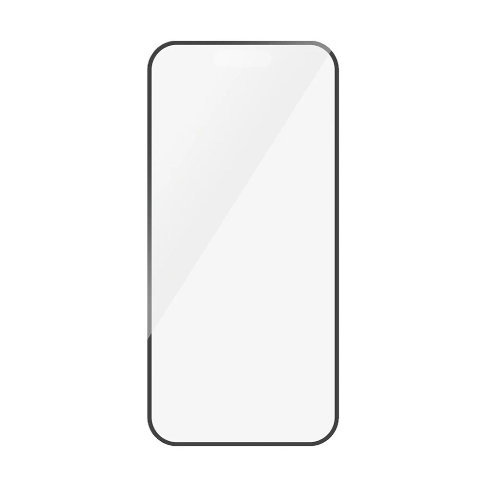 Protector de pantalla mate PanzerGlass Ultra-Wide Fit Gaming para Apple iPhone 16 Pro, Cristal Templado, Full Glue, Negro