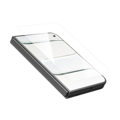 Protector de pantalla exterior Nillkin H+ Pro con aplicador para Apple iPhone Duo, vidrio templado, adhesivo completo