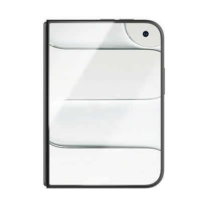 Protector de pantalla exterior Nillkin H+ Pro con aplicador para Apple iPhone Duo, vidrio templado, adhesivo completo