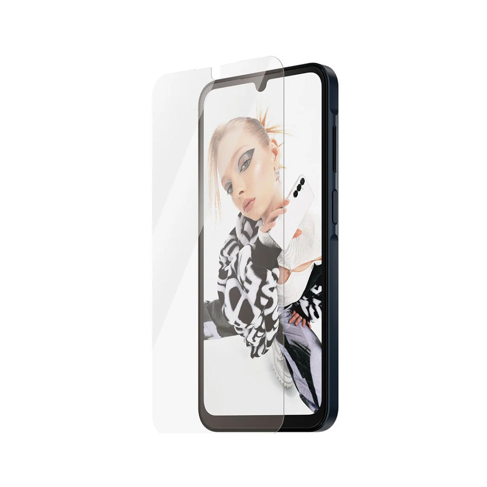 Protector de pantalla PanzerGlass Safe. Ultra-Wide Fit EasyAligner para Samsung Galaxy A26 A266, Cristal Templado, Full Glue