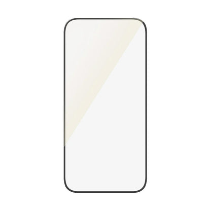 Protector de pantalla PanzerGlass Ultra-Wide Fit EyeCare para Apple iPhone 16 / 15, Cristal Templado, Full Glue, Negro