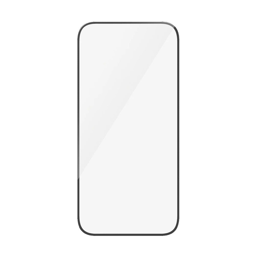 Protector de pantalla PanzerGlass Ultra-Wide Fit para Apple iPhone 16 / 15, Cristal Templado, Full Glue, Negro