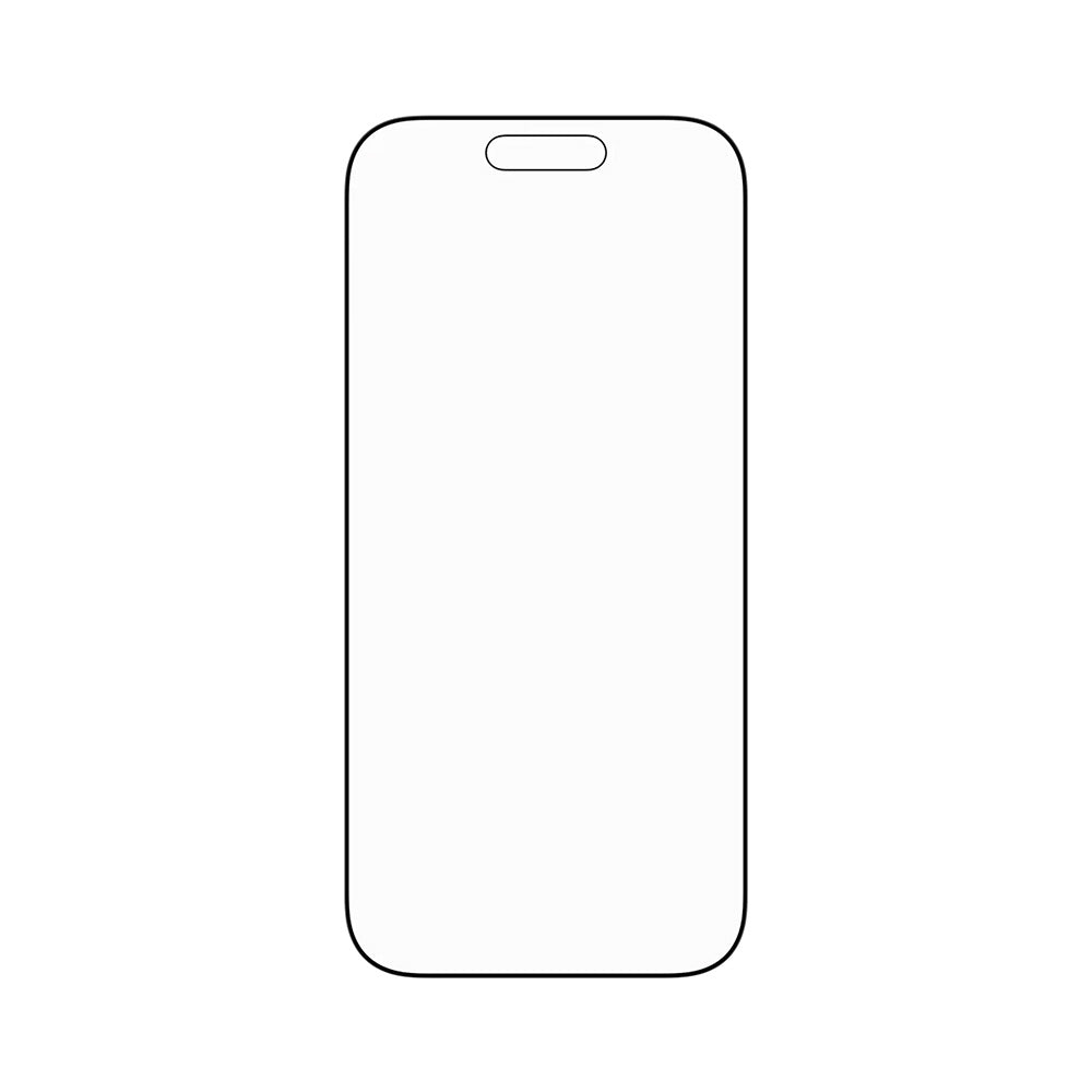 Protector de pantalla PanzerGlass Ultra-Wide Fit Stealth Fastfit para Apple iPhone 17 / 16 Pro, Cristal Templado, Full Glue, Negro