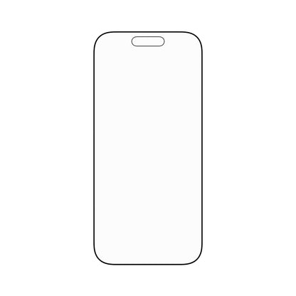 Protector de pantalla PanzerGlass Ultra-Wide Fit Stealth Fastfit para Apple iPhone 17 / 16 Pro, Cristal Templado, Full Glue, Negro