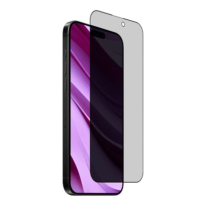 Protector de pantalla Privacy Anank 2X Reforzado para Apple iPhone 16 Pro Max, Vidrio Templado, Pegamento Completo, 2.5D
