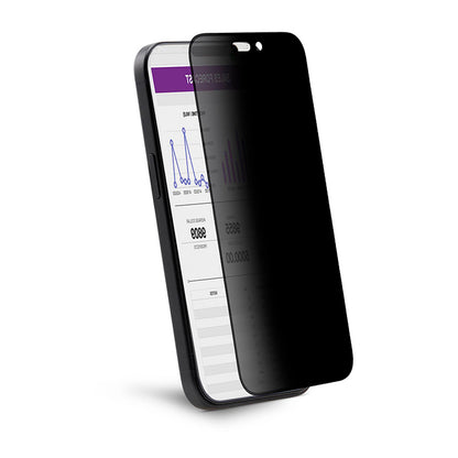Protector de pantalla Privacy Anank 5X Reinforced 360 para Apple iPhone 17 Air, Cristal Templado, Full Glue, 2.5D