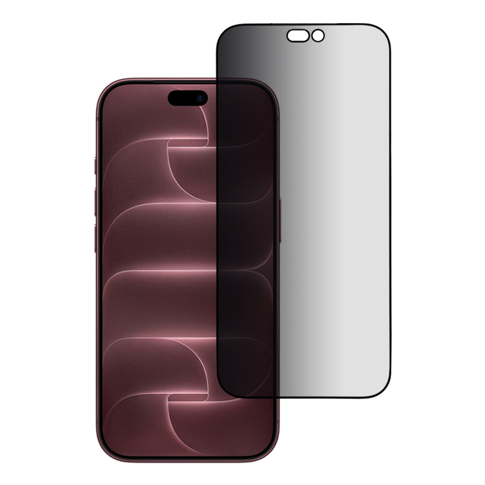 Protector de pantalla Privacy Blueo Anti Peep AR Applicator Pro para Apple iPhone 18 Pro Max, vidrio templado, adhesivo completo, 3D