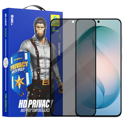 Protector de pantalla Privacy Blueo Anti-Peep para Samsung Galaxy S26 Plus S947, Cristal Templado, Adhesivo Completo, Set de 5 piezas
