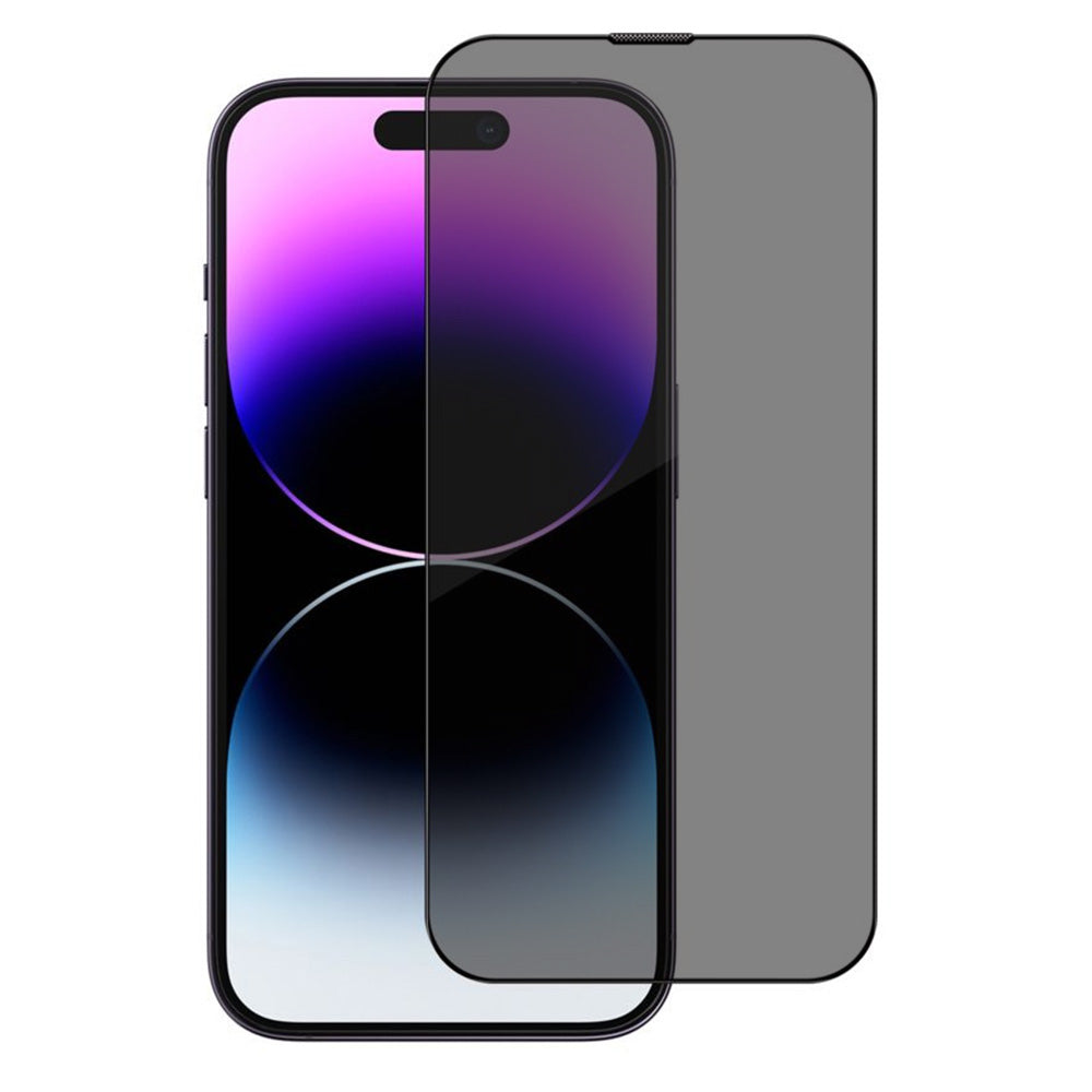 Protector de pantalla Privacy Blueo Sapphire Applicator Pro para Apple iPhone 17 Pro / 17 / 16 Pro, Cristal Templado, Full Glue