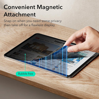 Folie de protección Ecran Privacy ESR Magnetic para Apple iPad Pro 13 (2024), Plástico