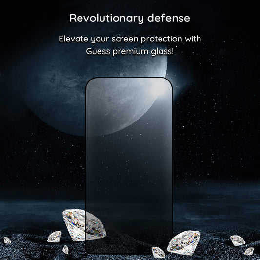Protector de pantalla Privacy Guess para Apple iPhone 16 Pro Max, Cristal Templado, Full Glue, 2.5D, GUTGP16XBOKGCIP