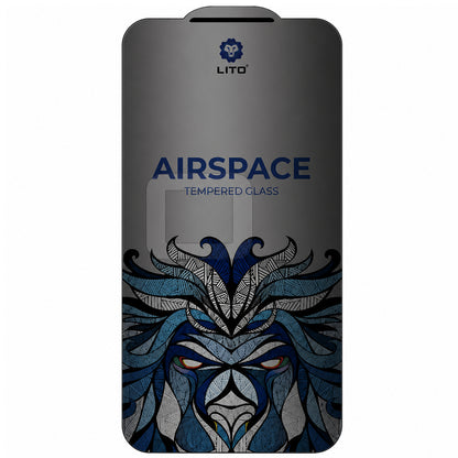 Protector de pantalla Privacy Lito Airspace Border para Apple iPhone 18 Pro / 17 Pro, vidrio templado, adhesivo completo