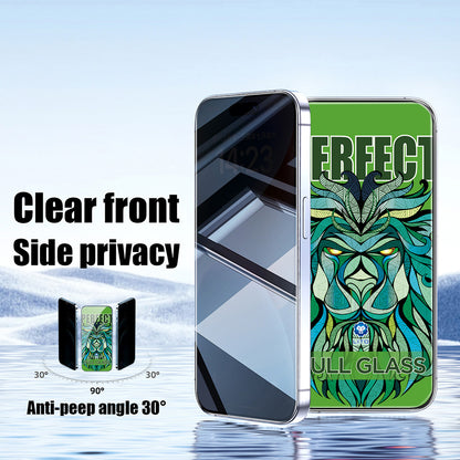 Privacy Screen Protector Lito D+ Max Strong for Apple iPhone 17 Pro Max, Tempered Glass, Full Glue