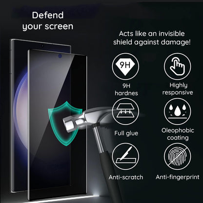 Protector de pantalla Privacy Lito HD Pro para Apple iPhone 15 Plus, vidrio templado, adhesivo completo