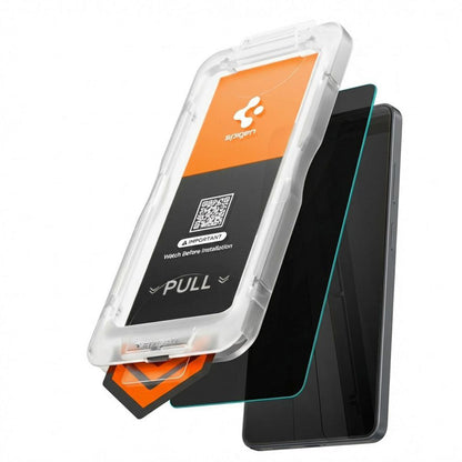 Protector de pantalla Privacy Spigen GlastR EZ FIT Pro HD para Samsung Galaxy S26 S942, Cristal Templado, Full Glue AGL11098