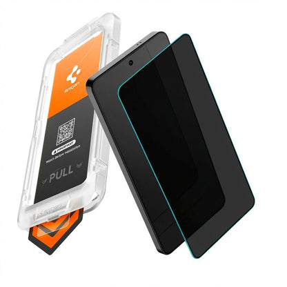 Protector de pantalla Privacy Spigen GlastR EZ FIT Pro HD para Samsung Galaxy S26 S942, Cristal Templado, Full Glue AGL11098