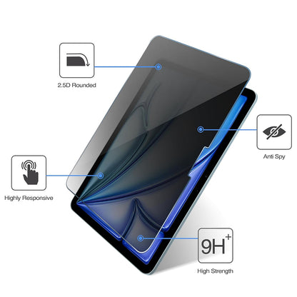 Protector de pantalla Privacy Techsuit ArmorGlass CrystalHD para Samsung Galaxy Tab A11 / Tab A9, vidrio templado, adhesivo completo, juego de 2 piezas