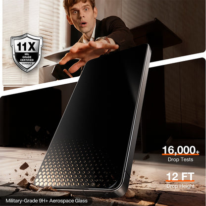 Protector de pantalla Privacy Torras GlassGo Install Master para Samsung Galaxy S26 Ultra S948, Cristal Templado, Full Glue