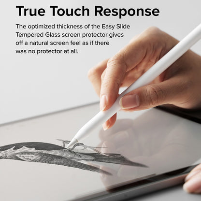 Protector de pantalla Ringke Easy Slide para Apple iPad Air 13 (2026) / Pro 13 (2025), vidrio templado, adhesivo completo