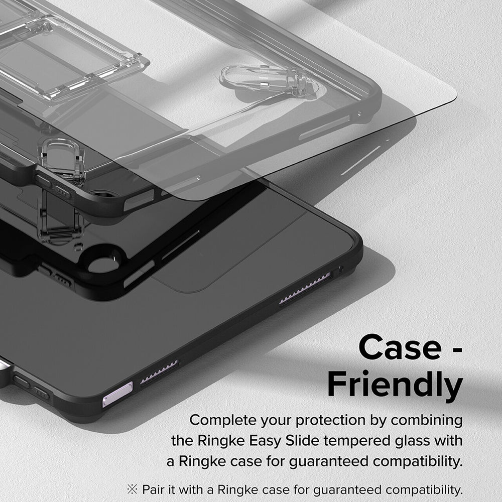 Protector de pantalla Ringke Easy Slide para Apple iPad Air 13 (2026) / Pro 13 (2025), vidrio templado, adhesivo completo