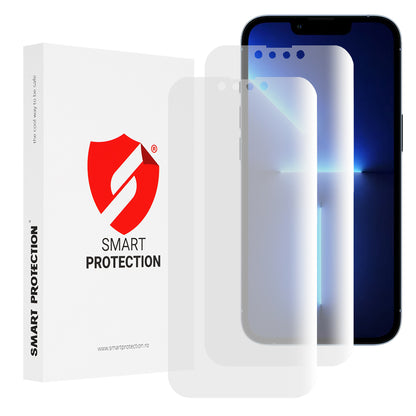 Protector de pantalla Smart Protection Premium Classic para Apple iPhone 13 Pro Max, Plástico, Set de 2 piezas