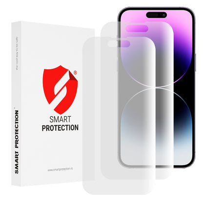 Protector de pantalla Smart Protection Premium Classic para Apple iPhone 14 Pro Max, Plástico, Set de 2 piezas