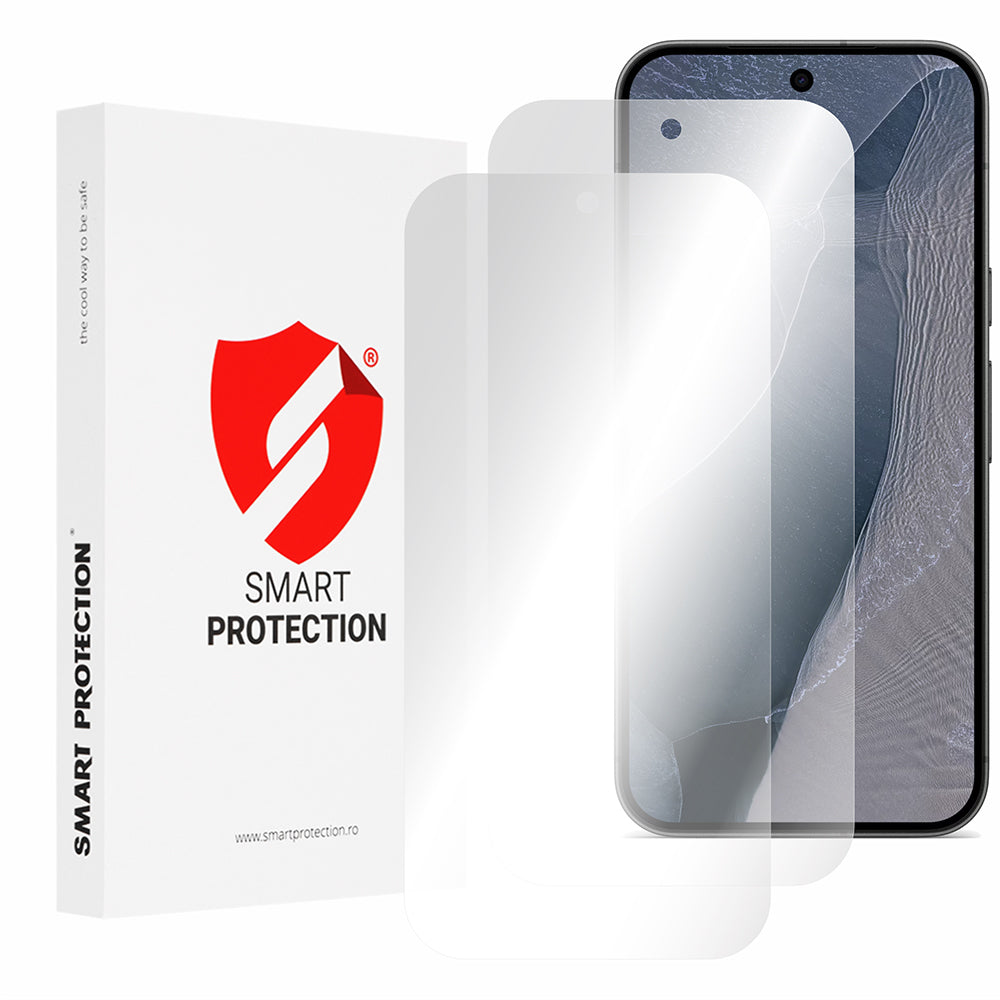 Protector de pantalla Smart Protection Premium Classic para Google Pixel 11 Pro XL, plástico, adhesivo completo, juego de 2 piezas