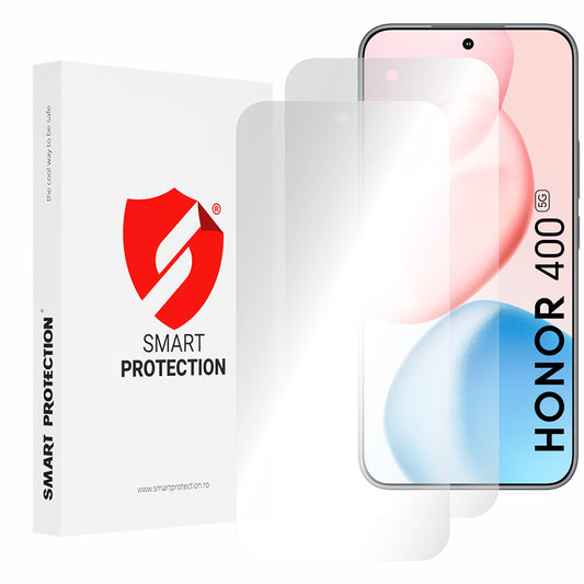 Protector de pantalla Smart Protection Premium Classic para Honor 400, Plástico, Set de 2 piezas