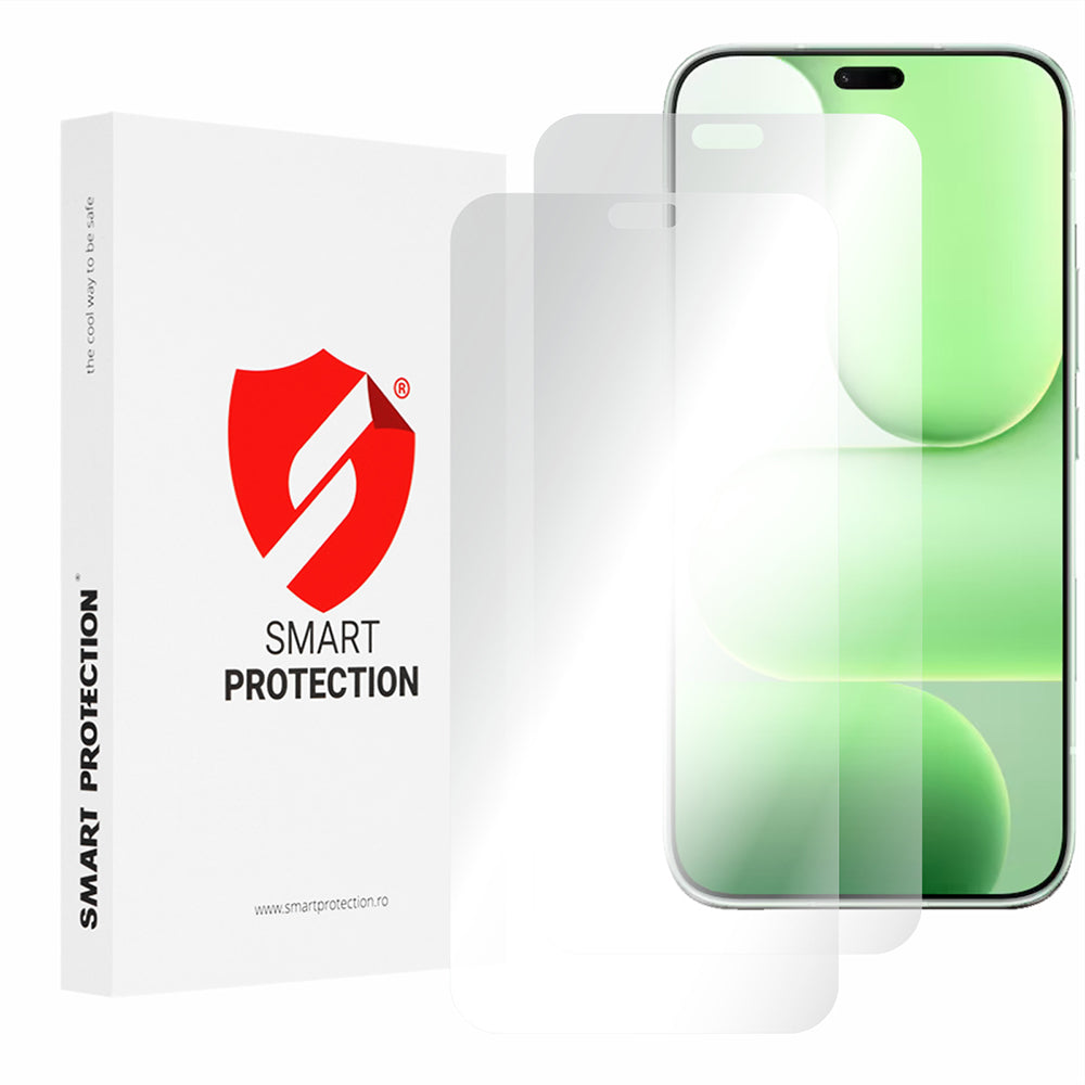 Funda protectora de pantalla Smart Protection Premium Classic para Honor 600 Lite, Plástico, Set de 2 piezas.