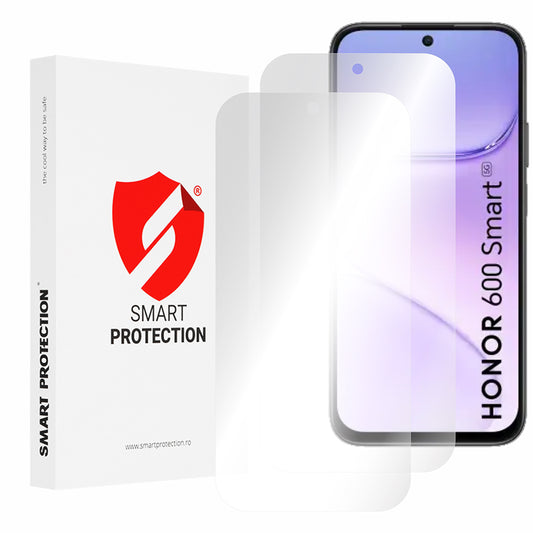 Protector de pantalla Smart Protection Premium Classic para Honor 600 Smart, Plástico, Set de 2 piezas