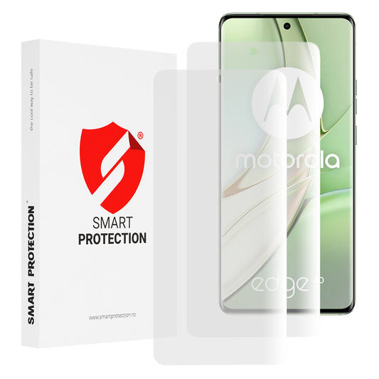 Protector de pantalla Smart Protection Premium Classic para Motorola Edge (2023) / Edge 40 Neo / Edge 40, Plástico, Set de 2 piezas