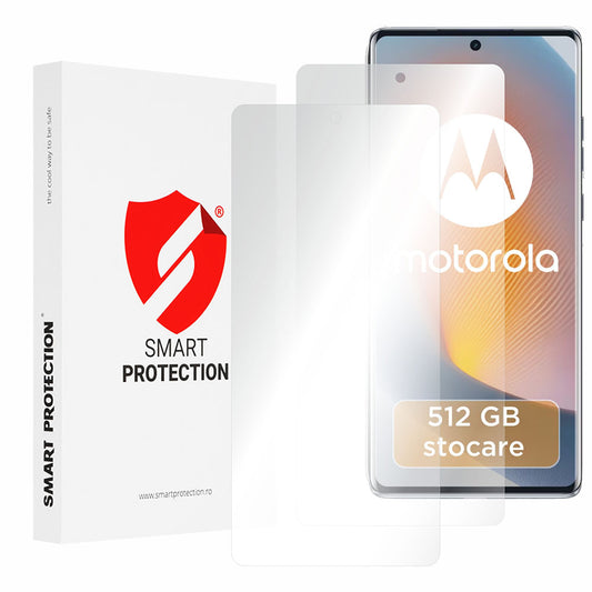 Protector de pantalla Smart Protection Premium Classic para Motorola Edge 50 Fusion, plástico, juego de 2 piezas