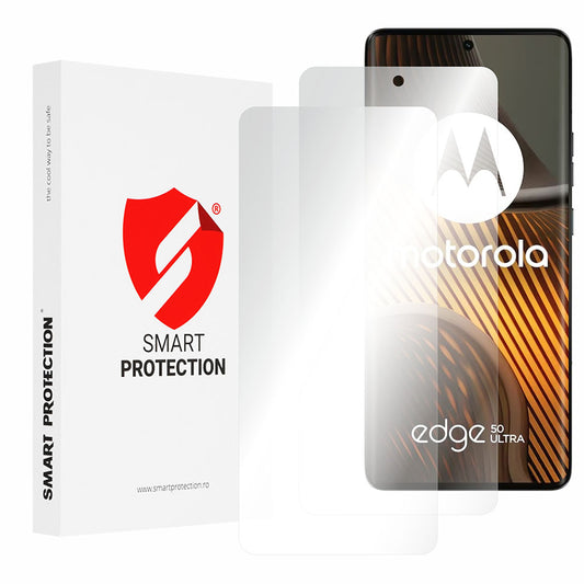 Protector de pantalla Smart Protection Premium Classic para Motorola Edge 50 Ultra, plástico, juego de 2 piezas