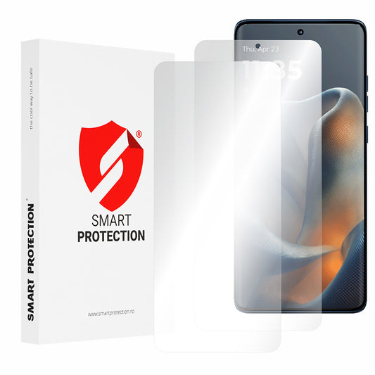Lámina protectora de pantalla Smart Protection Premium Classic para Motorola Edge 60 Fusion / Edge 60, Plástico, Set de 2 piezas.