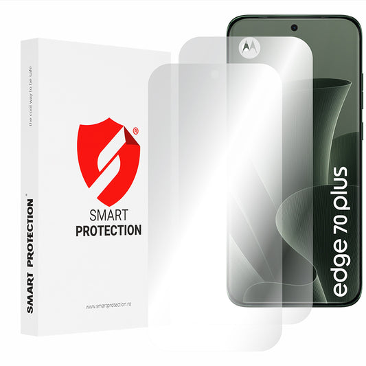 Protector de pantalla Smart Protection Premium Classic para Motorola Edge 70 Plus, plástico, set de 2 unidades