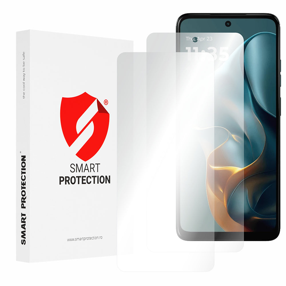 Protector de pantalla Smart Protection Premium Classic para Motorola Moto E15 / G05, plástico, juego de 2 piezas