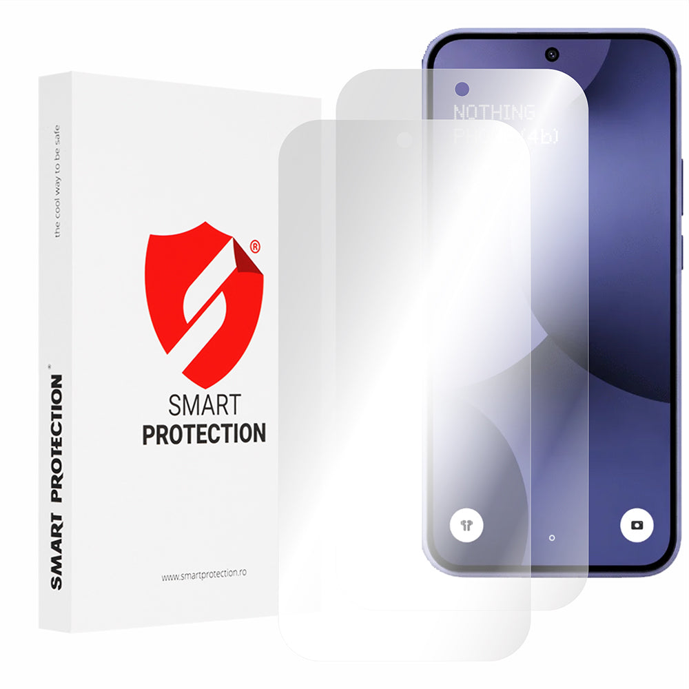 Protector de pantalla Smart Protection Premium Classic para Nothing Phone (4b), Plástico, Set de 2 piezas