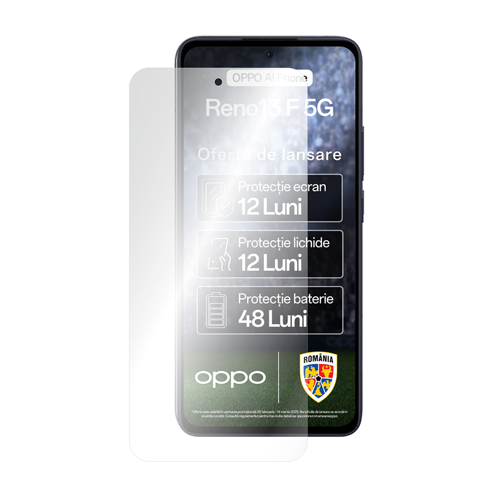 Protector de pantalla Smart Protection Premium Classic para Oppo Reno13 FS 5G / Reno13 F 4G / Reno13 F, Plástico, Set de 2 piezas
