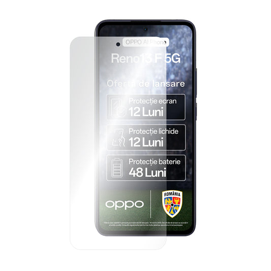 Protector de pantalla Smart Protection Premium Classic para Oppo Reno13 FS 5G / Reno13 F 4G / Reno13 F, Plástico, Set de 2 piezas