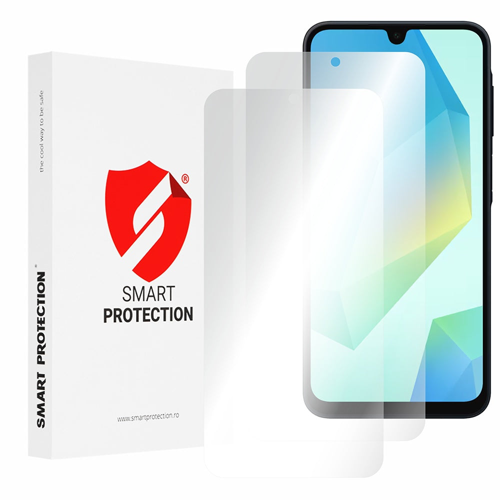 Protector de pantalla Smart Protection Premium Classic para Samsung Galaxy A16 5G A166 / A16 4G A165, Plástico, Set de 2 piezas