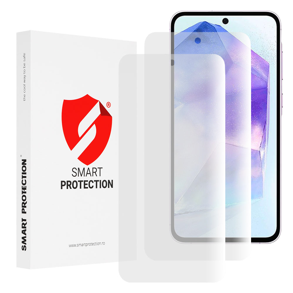 Protector de pantalla Smart Protection Premium Classic para Samsung Galaxy M35 / A55 5G A556 / A35 5G A356, Plástico, Set de 2 piezas