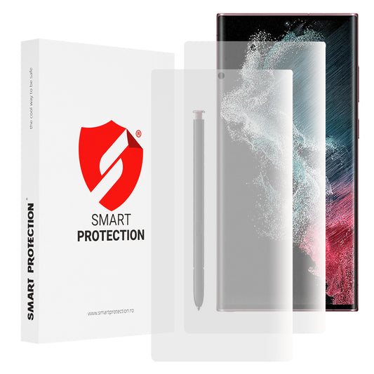 Protector de pantalla Smart Protection Premium Classic para Samsung Galaxy S22 Ultra 5G S908, plástico, juego de 2 piezas