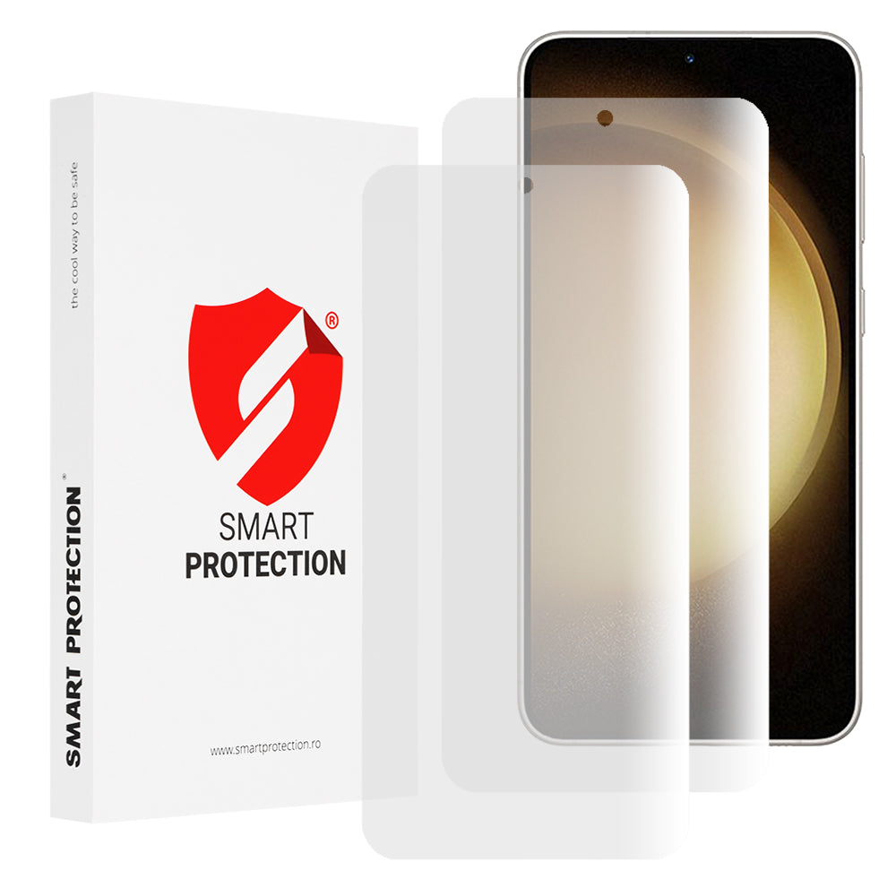 Protector de pantalla Smart Protection Premium Classic para Samsung Galaxy S23+ S916, Plástico, Set de 2 piezas