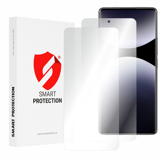Protector de pantalla Smart Protection Premium Classic para Xiaomi Poco X7 / Redmi Note 14 Pro 5G, Plástico, Set de 2 piezas