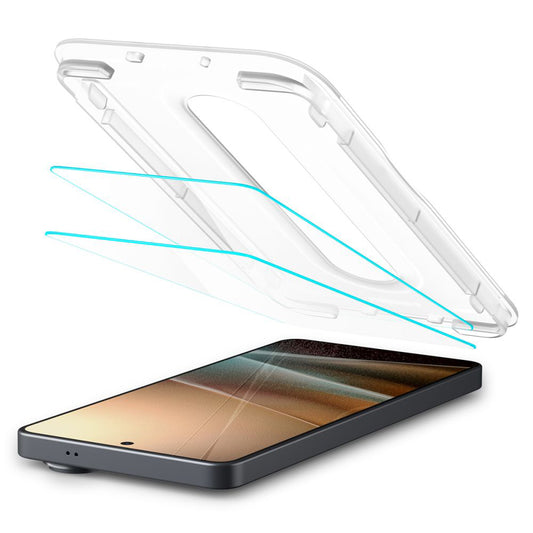 Protector de pantalla Spigen GlastR EZ FIT Pro HD Anti-Reflection para Samsung Galaxy S26 Ultra S948, Cristal Templado, Adhesivo Completo, Set de 2 piezas
