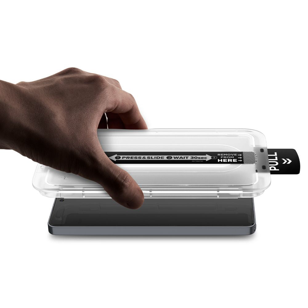 Protector de pantalla Spigen GlastR EZ FIT Pro HD Anti-Reflection para Samsung Galaxy S26 Ultra S948, Cristal Templado, Adhesivo Completo, Set de 2 piezas